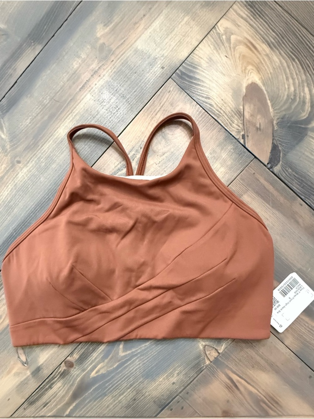 Lululemon Flow Y Wrap Front High Neck Bra